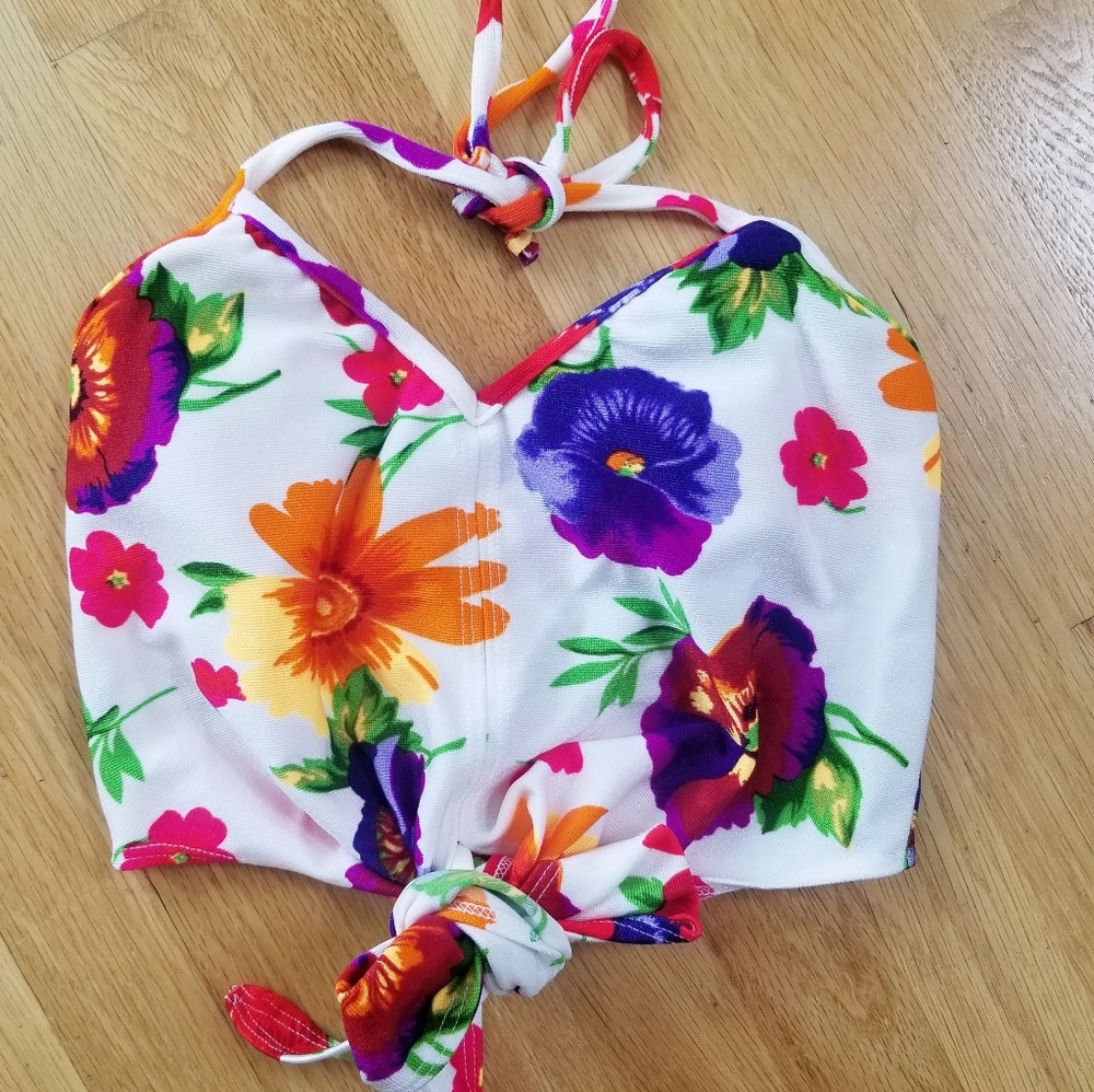Kortni jeane textured floral top